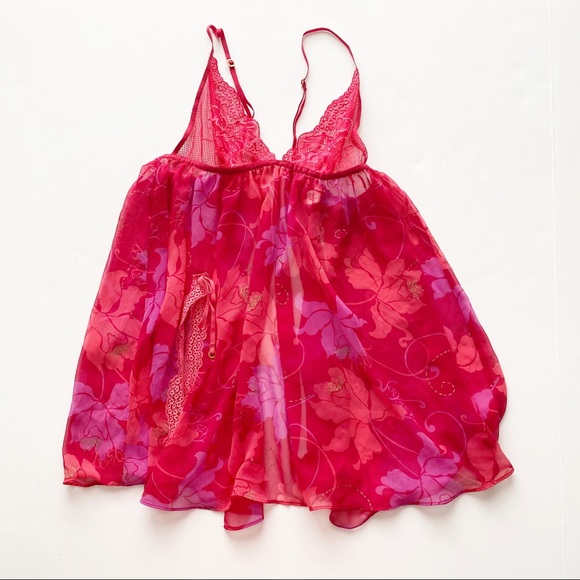 Victoria's Secret Other - Victoria’s Secret Lingerie Teddy Red New Medium